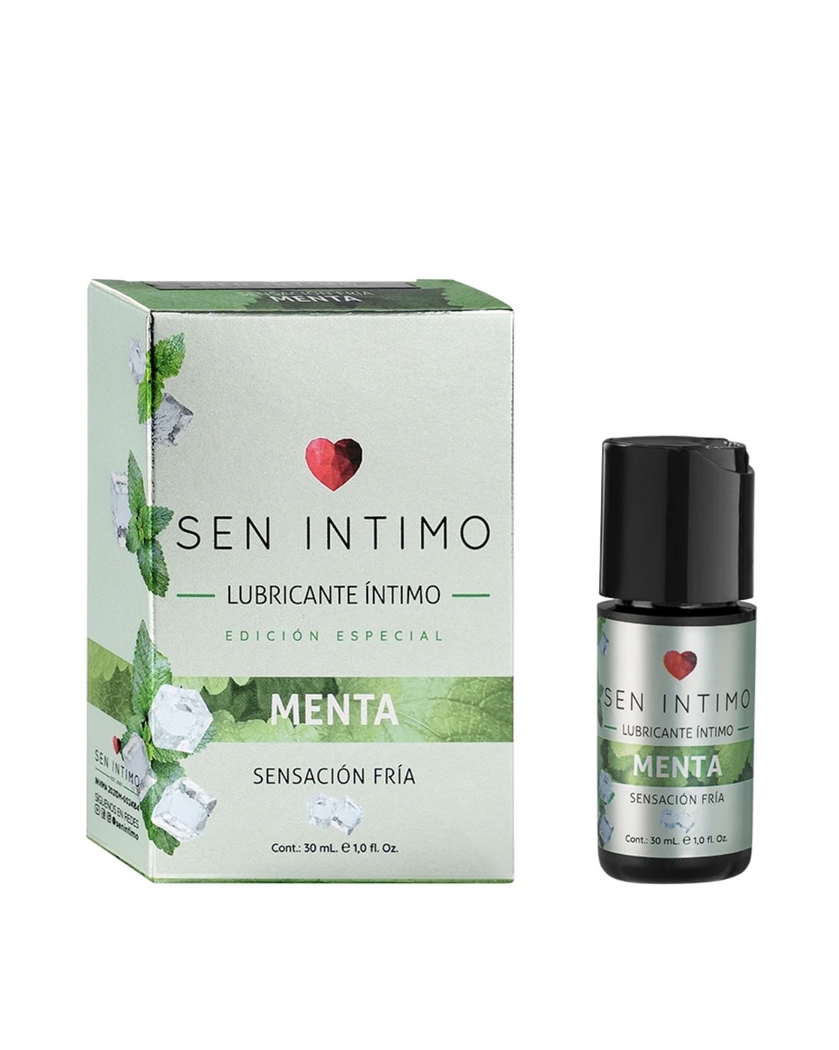 Lubricante Menta Sensación Fría x 30 ml by Sen Íntimo — foto 1 de 2