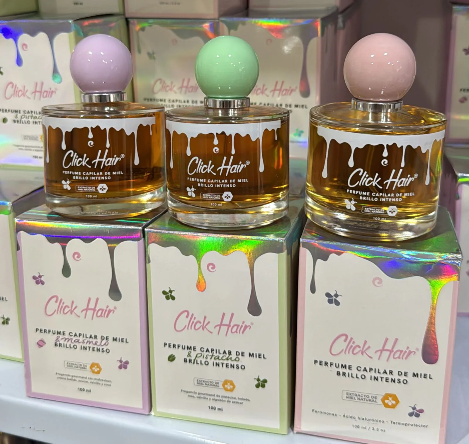 Perfumes capilares click hair 🍰
