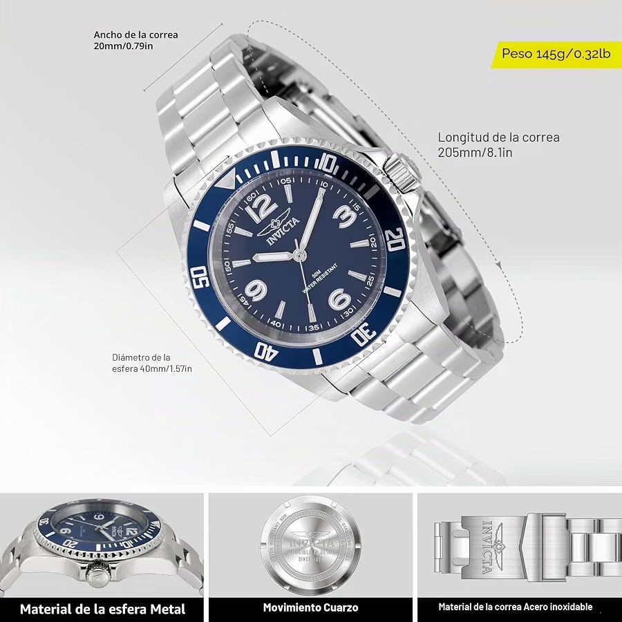 Invicta Mens Watch 49341 — foto 3 de 4