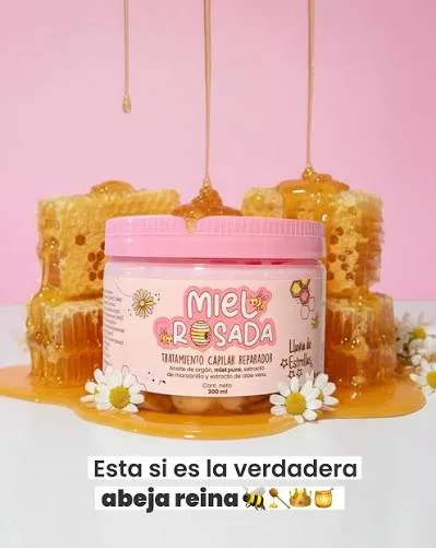 Mascarilla Capilar Miel Rosada