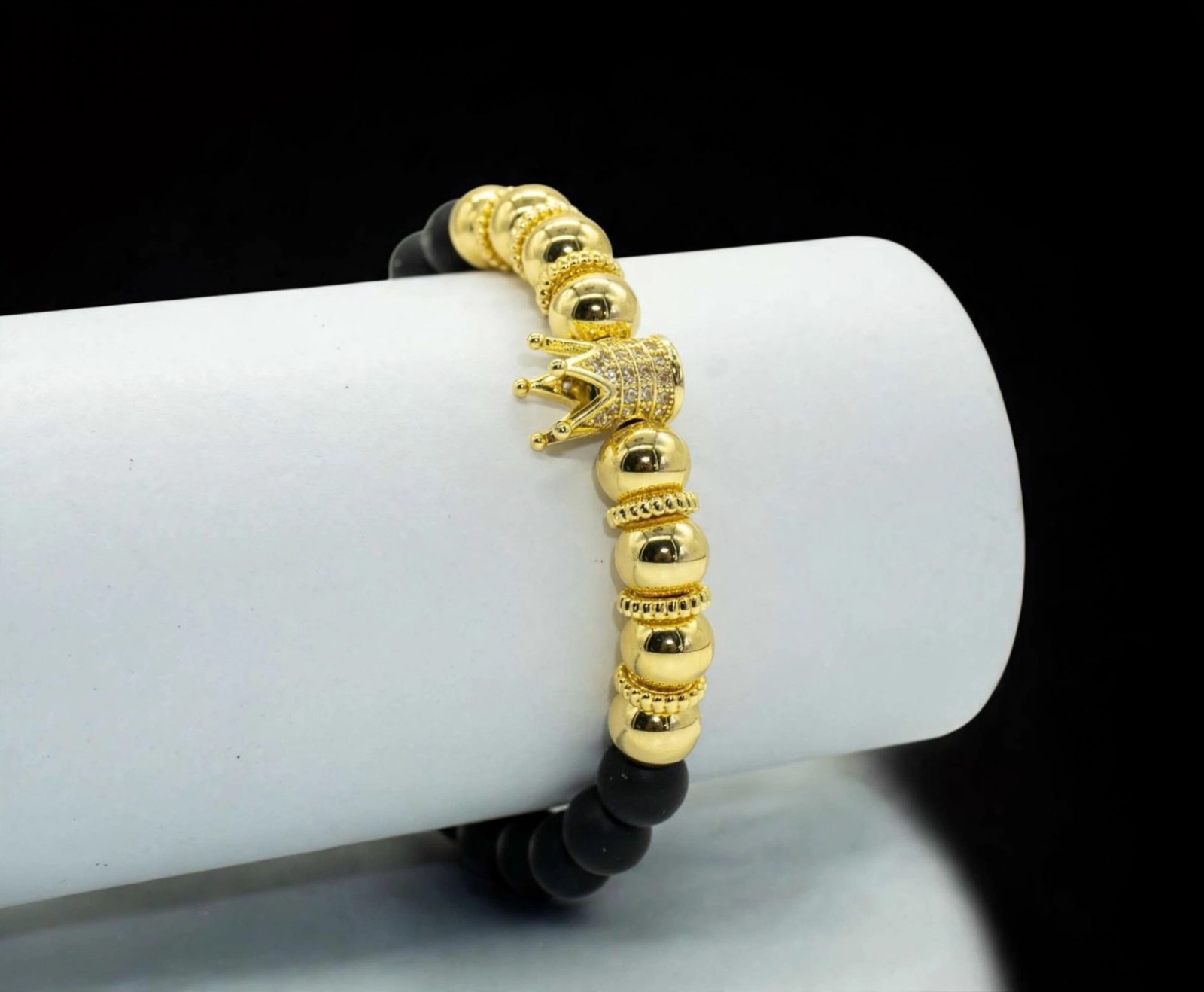 PULSERA UNISEX DE ACERO HECHA A MANO — foto 2 de 2