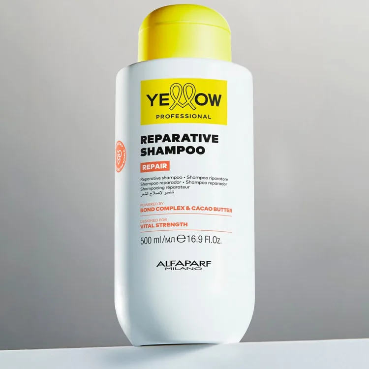 yellow reparative shampoo 500ml — foto 2 de 2