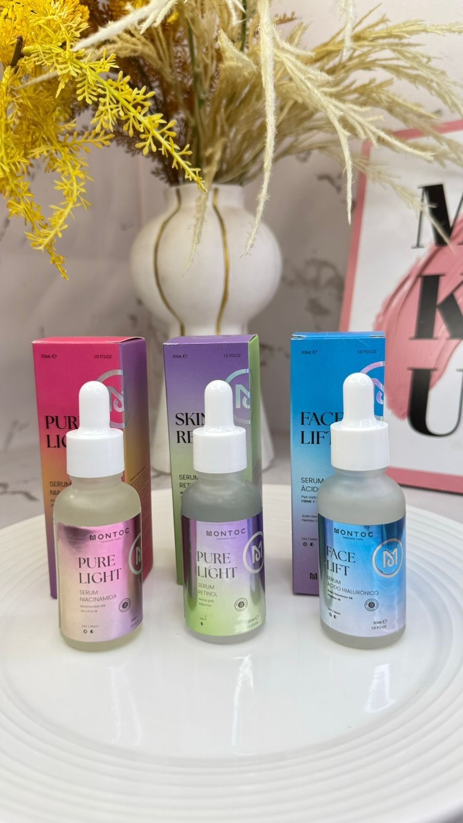 SERUM MONTOC FACE LIFT CON ACIDO HIALURONICO X 30 ML 397