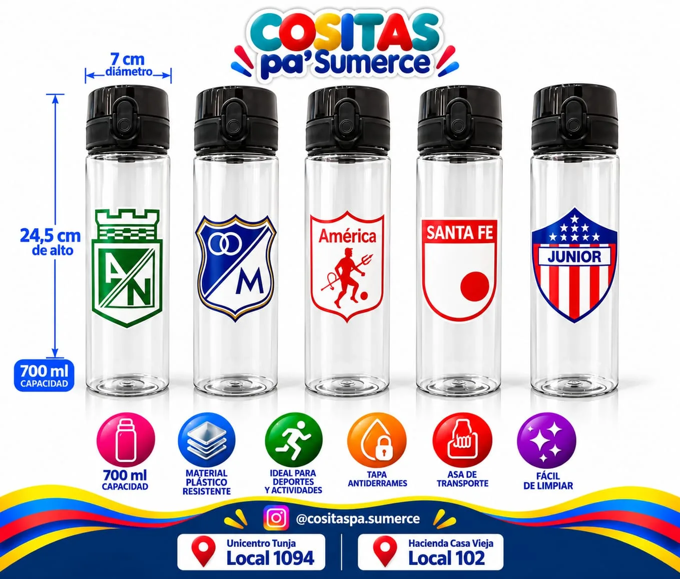 Botilo personalizado 600 ml. — foto 2 de 2