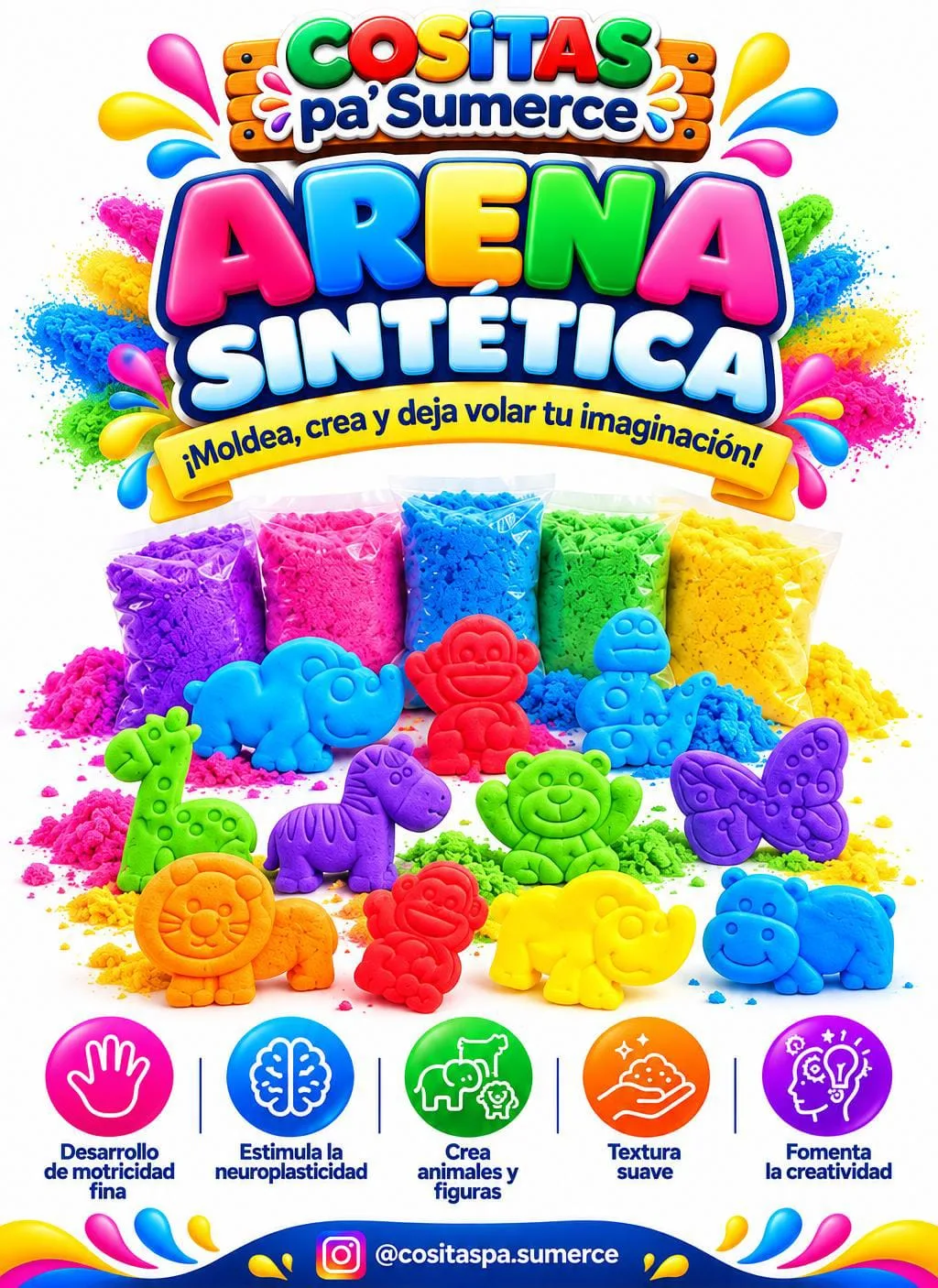 Arena moldeable