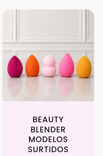 Beauty blender modelos surtidos