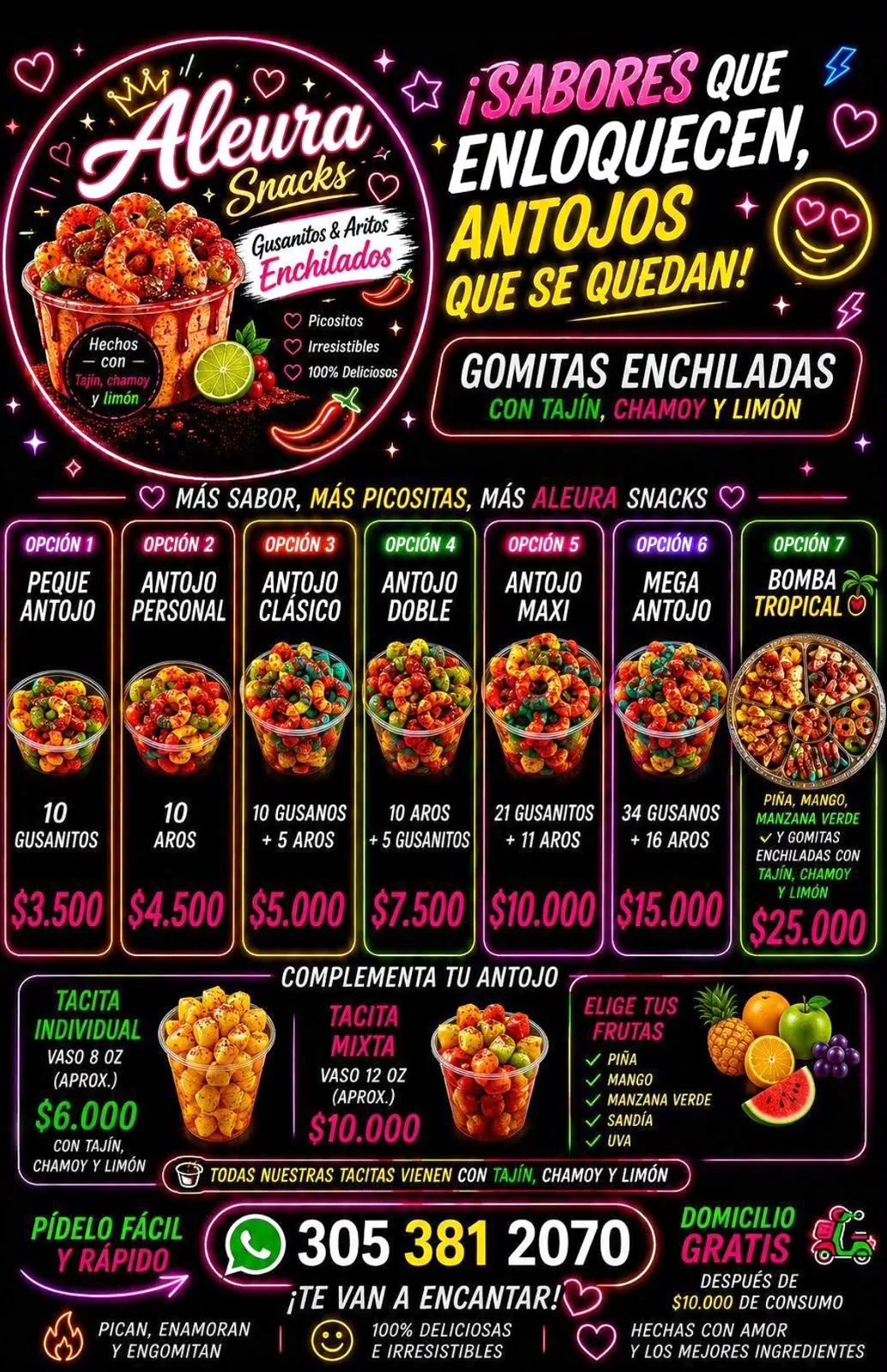 Gomitas enchiladas y bandejas cítricas — foto 3 de 3