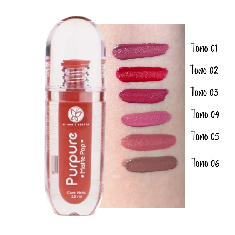 Labial matte pop Purpure — foto 2 de 2