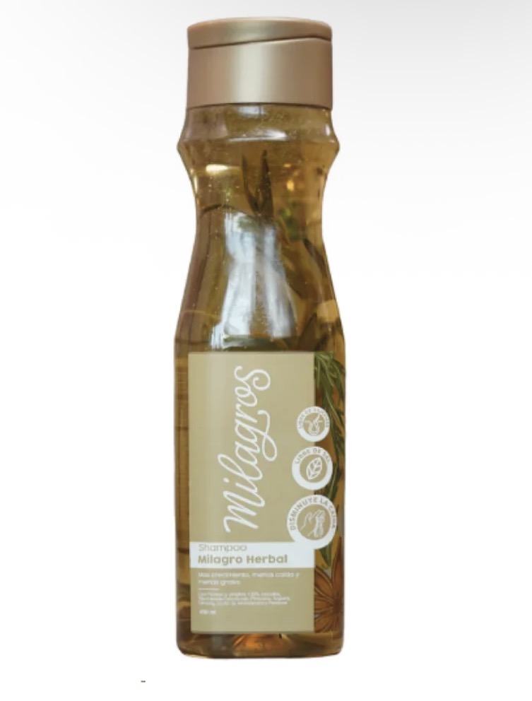 SHAMPOO MILAGROS HERBAL X 500