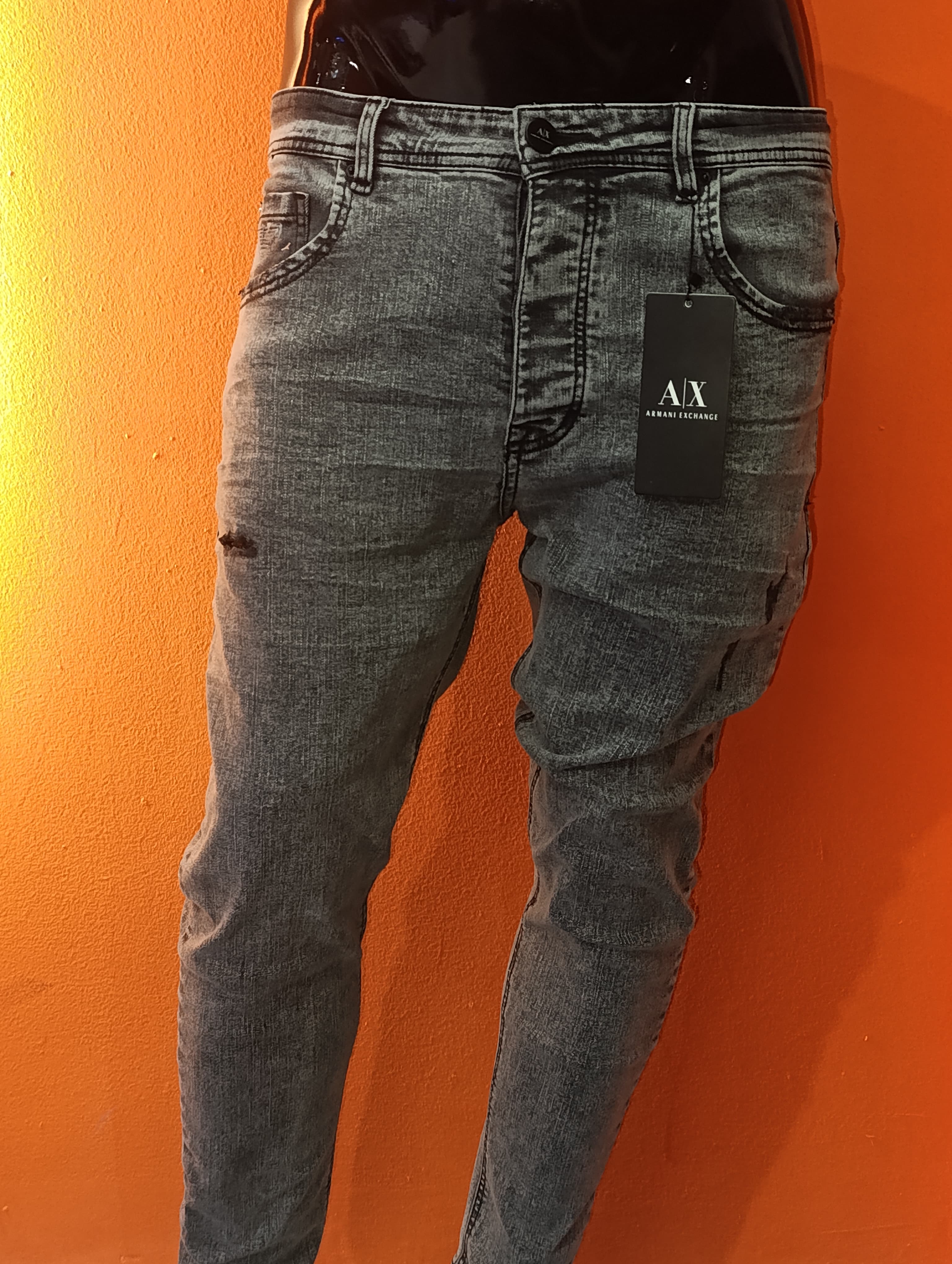 Pantalon ax gris