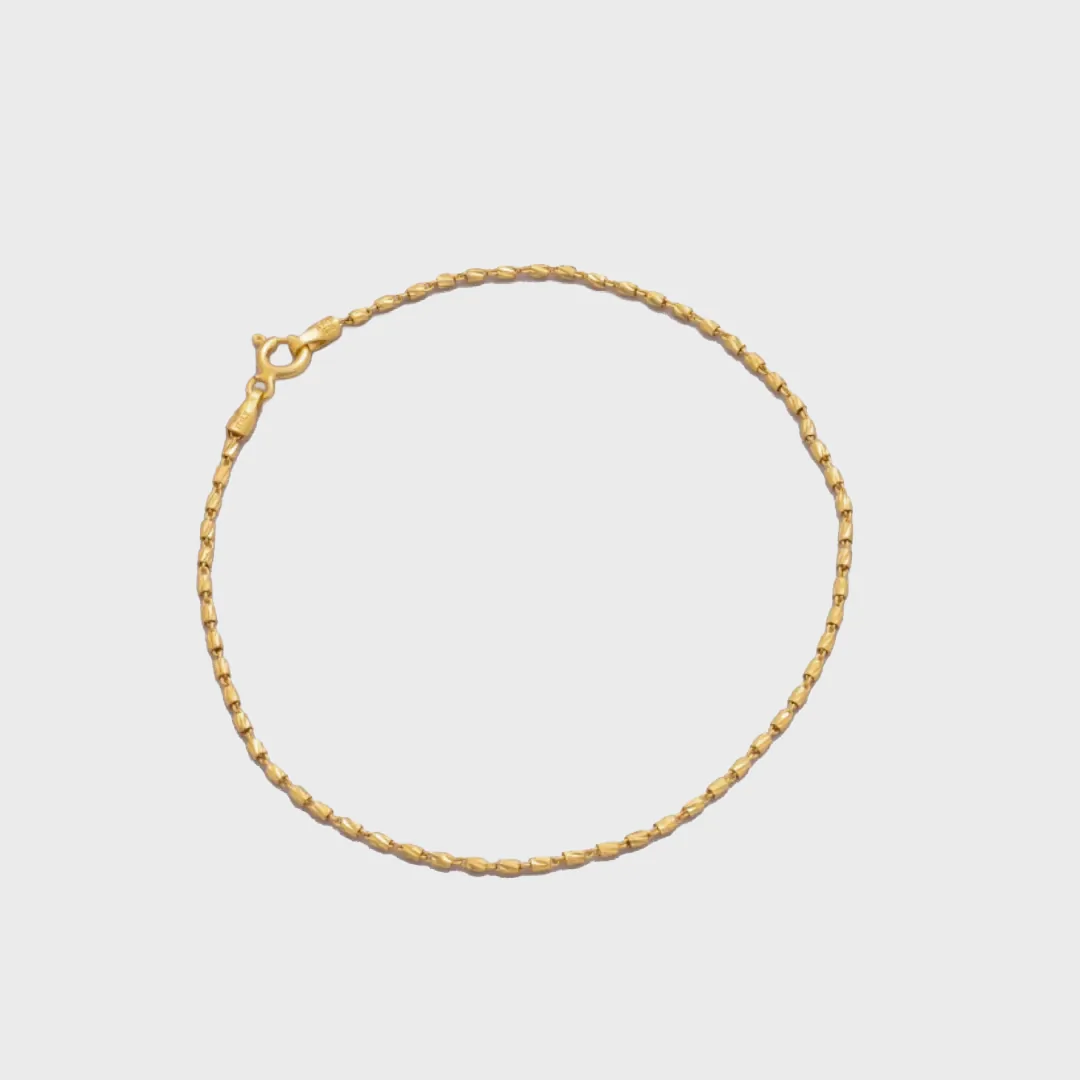 Pulsera Tube Gold IT 19.5 Cms