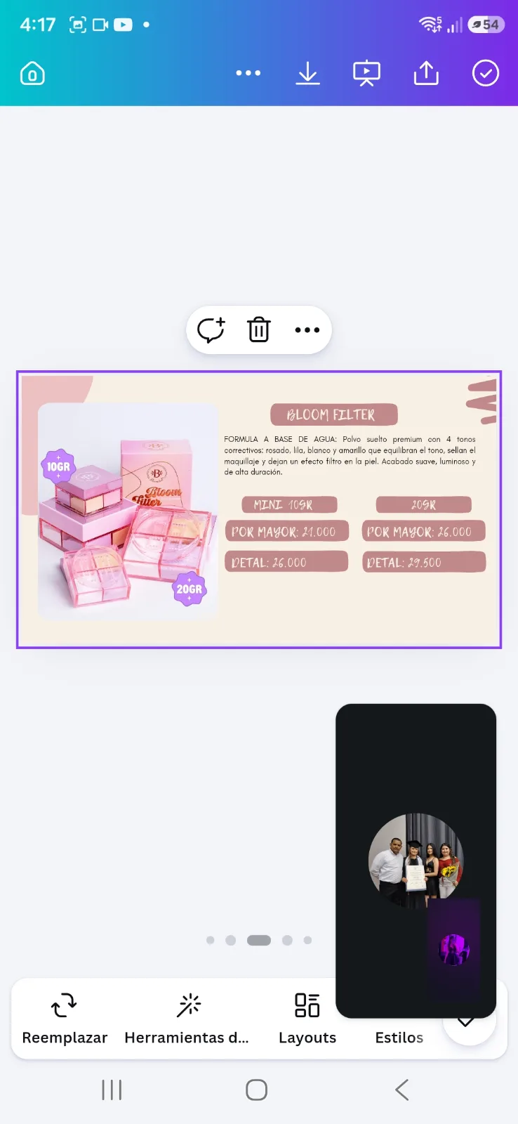 Corrector de Bloomshell 10ml