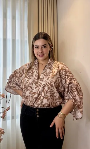 Blusa Manga Mariposa