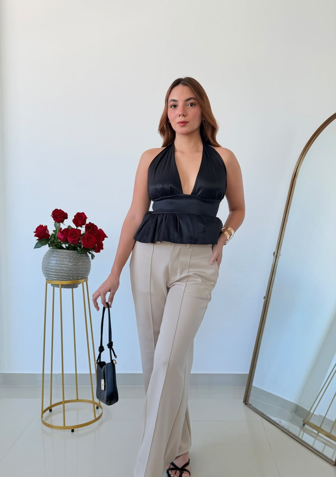 Blusa en tafetán 😍