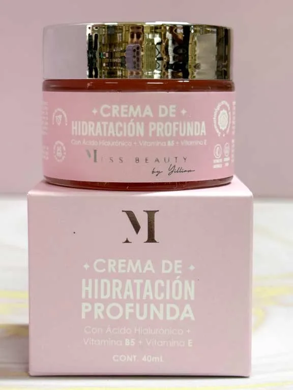 Crema Hidratante Facial Miss Beauty