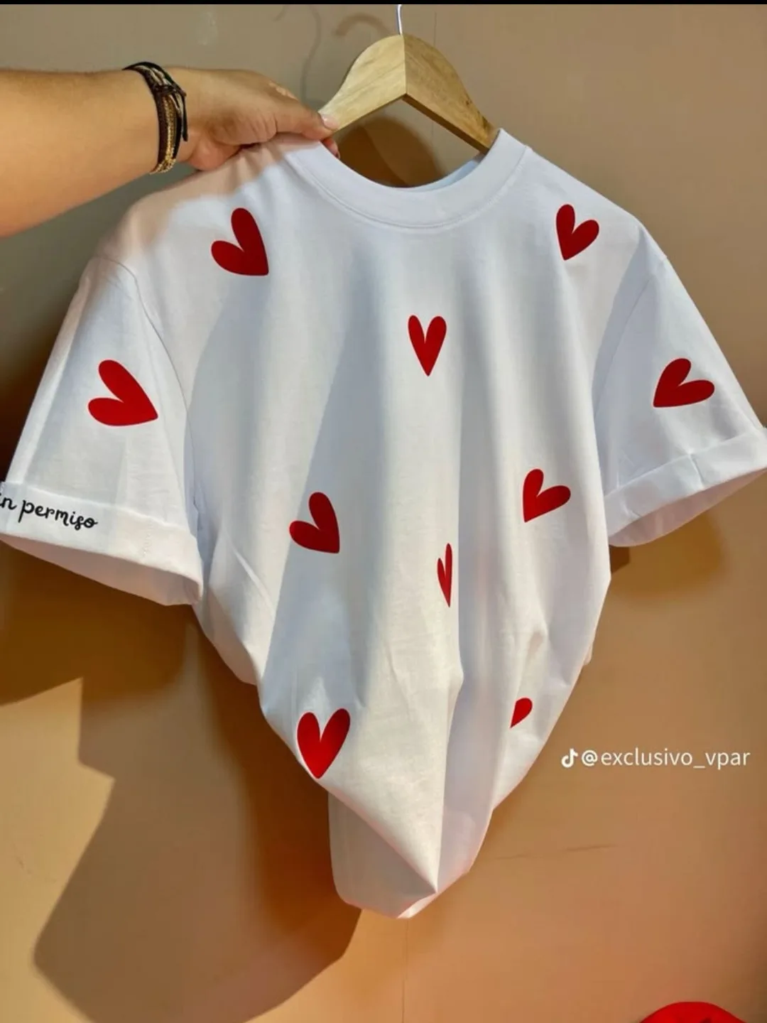 ❤️ Camiseta Amor Rojo❤️