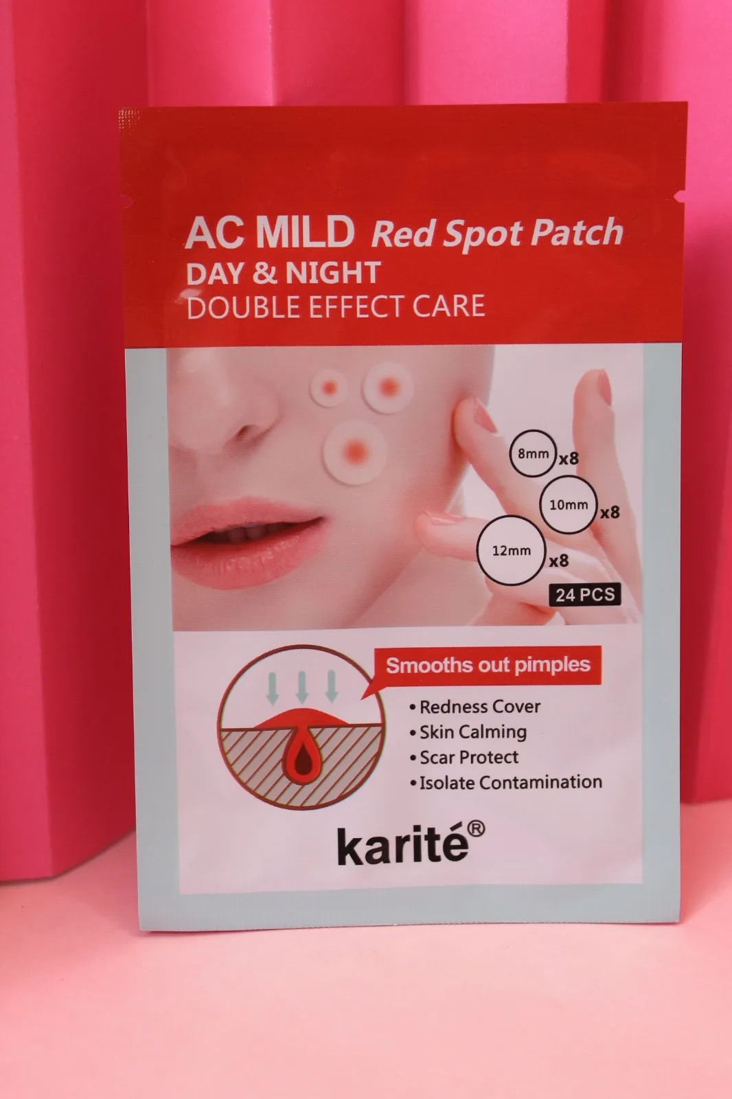 Parchesitos de acné Karite