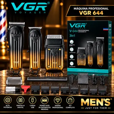 Máquina Profesional VGR 644 3 en 1