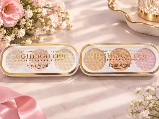 Iluminadores rosa angel highlighter