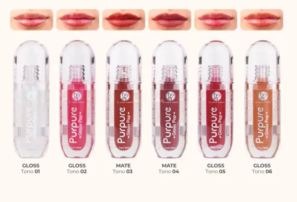 Lip gloss Purpure
