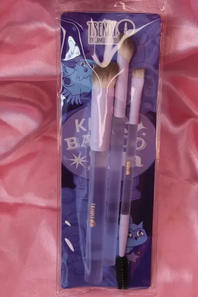 Kit de brochas Trendy lila