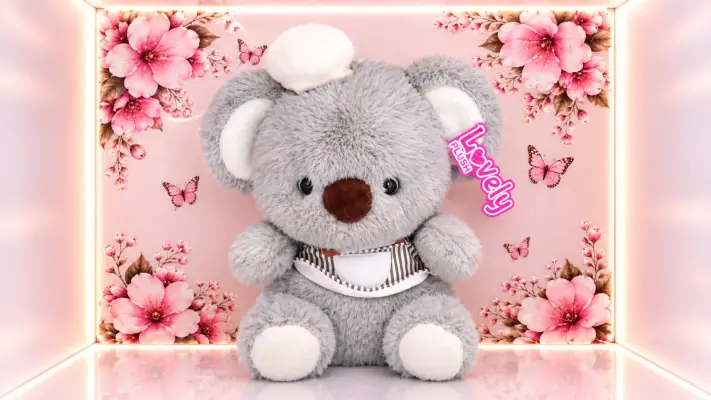 Peluche Koala gris