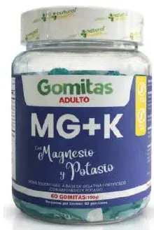 gomas de magnesio y potasio de natural health