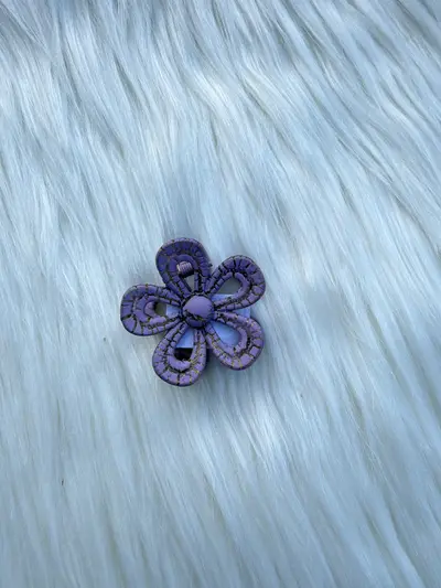 Gancho para cabello, (pequeño morado)