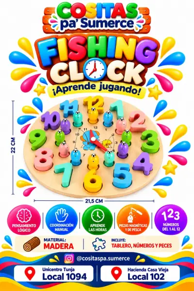 Reloj didáctico