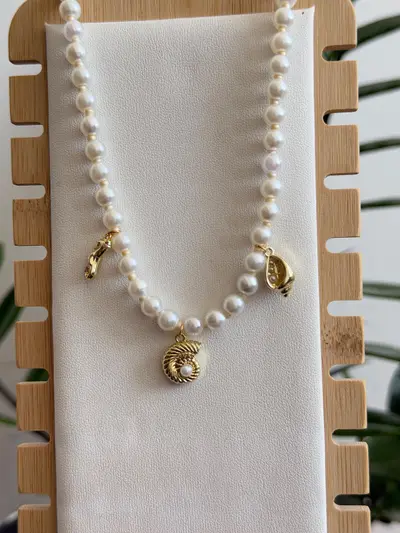 Collar perlas