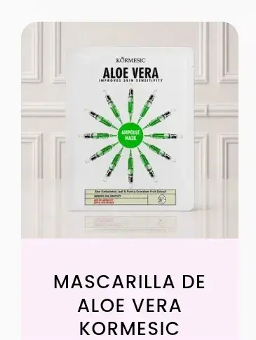 Mascarilla aloe vera