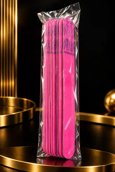 Lima fucsia para uñas — X12 Unidades