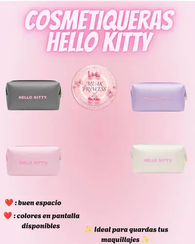 Cosmetiqueras hello kitty