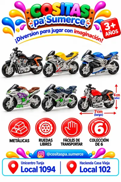 Set motos colección
