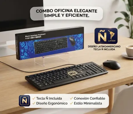 combo teclado y mouse