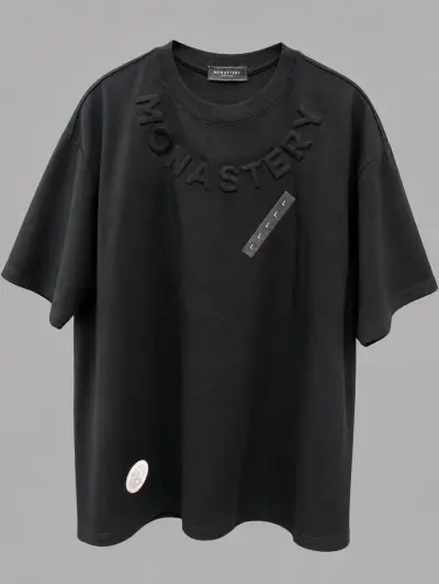 CAMISA NEGRO RELIEVE