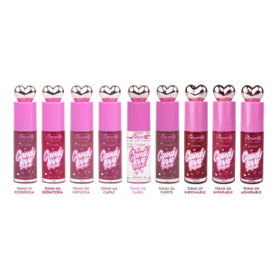 Lip gloss candy love Purpure