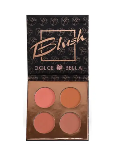 Paleta de rubores x4 dolcebella tono 02