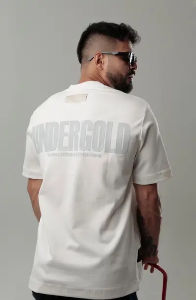 UNDERGOLD LETRA GRIS ESPALDA