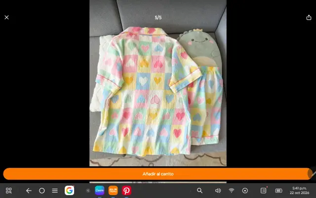PIJAMA CORAZONES