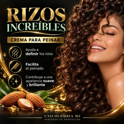 Crema de peinar Konzil Aceite de Almendra — x18 unidades