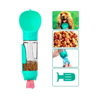 Botella Multiuso 3 En 1 Para Mascota