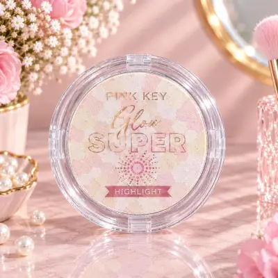 Iluminador pink key glow super