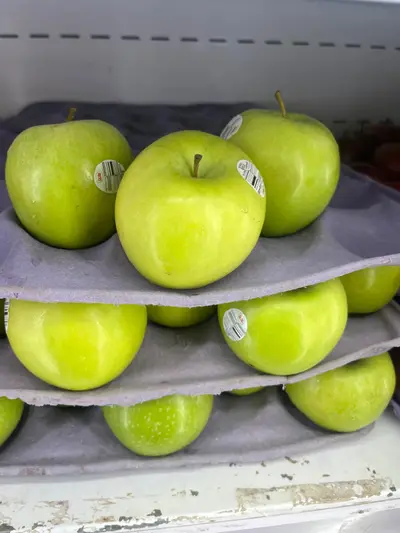Manzana verde, und