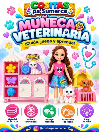 Muñeca veterinaria