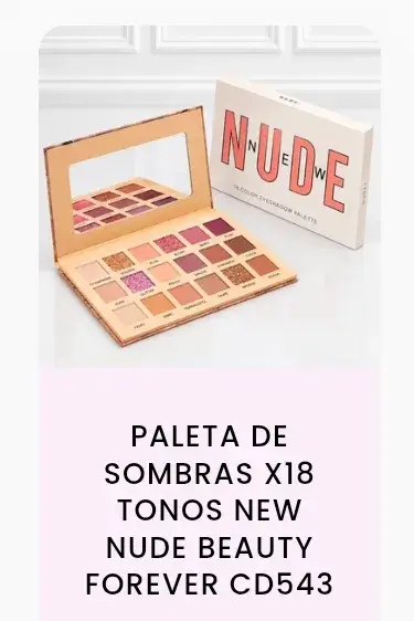 Paleta de sombras x18
