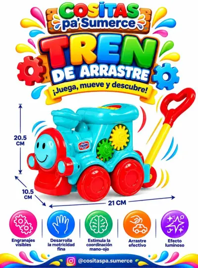 Tren arrastable
