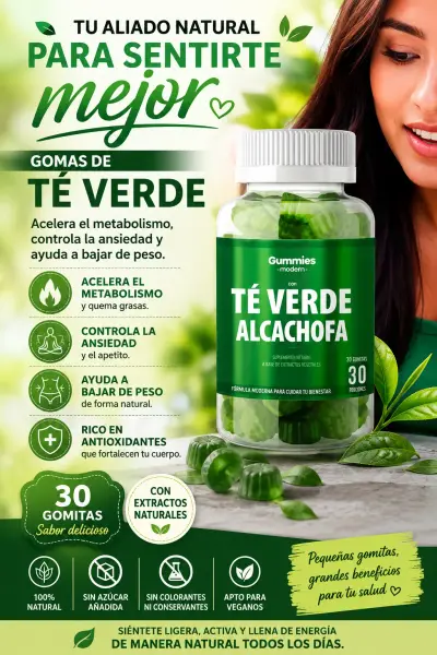 Gomas De Té Verdealcachofa