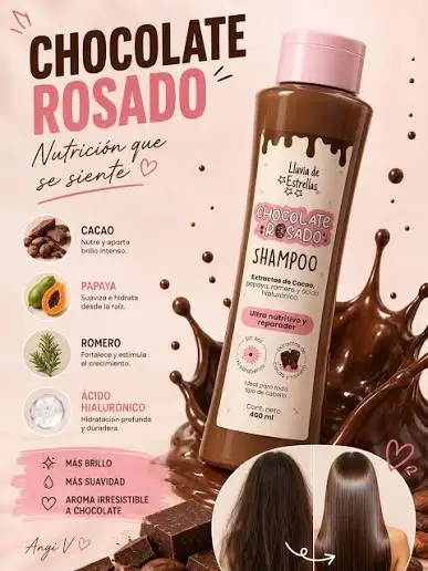 Shampoo Chocolate Rosado