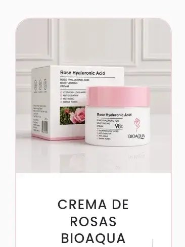 Crema facial de rosas